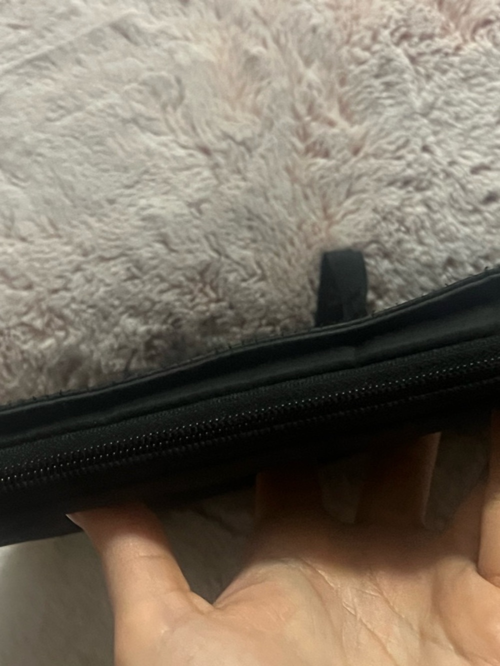 Prada Black Nylon Messenger Bag with Triangle Logo Crossbody Saffiano - Picture 3 of 7